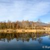 八ヶ岳ふれあい公園-池と八ヶ岳